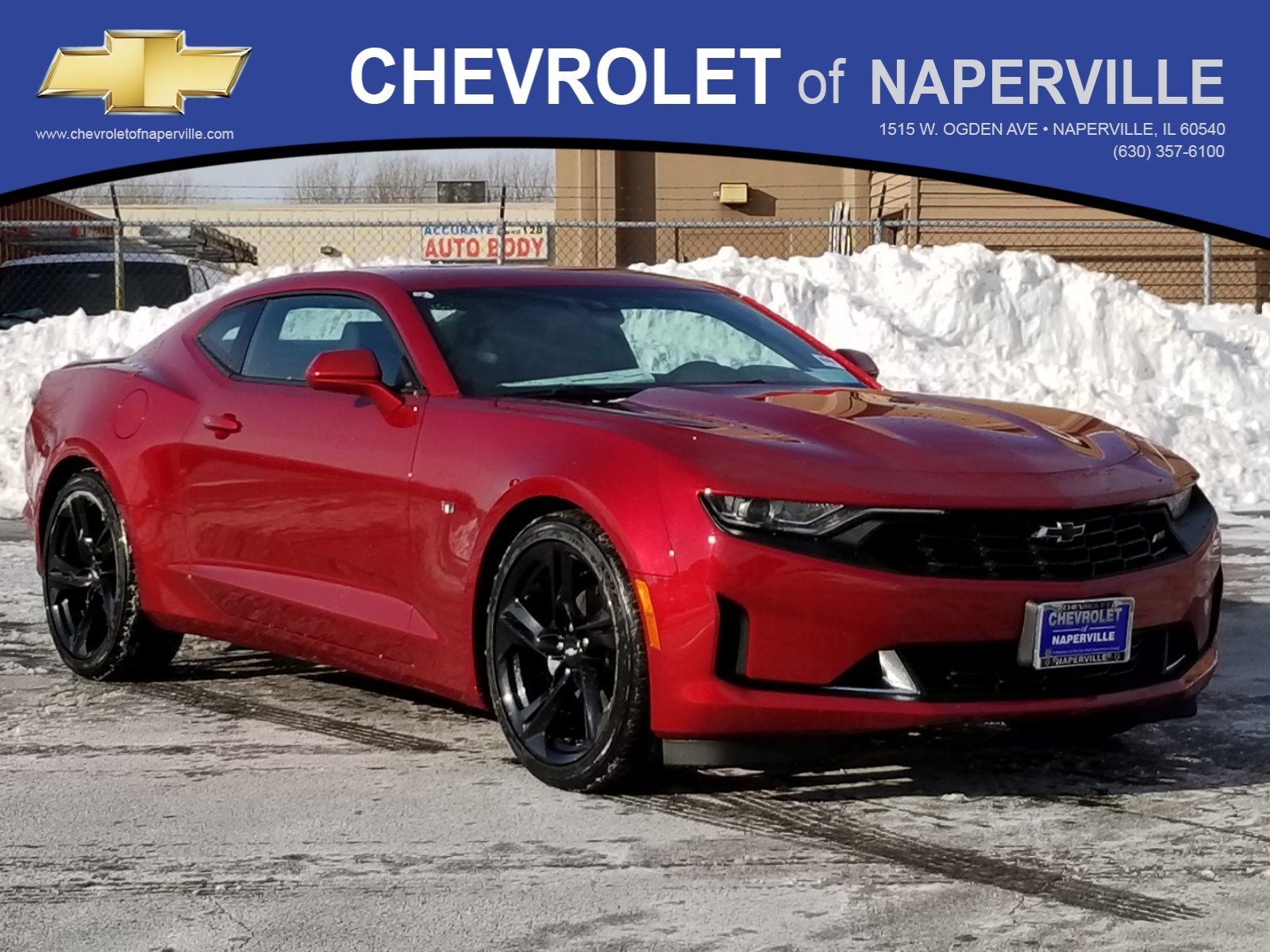 2019 Chevrolet Camaro Red And Black